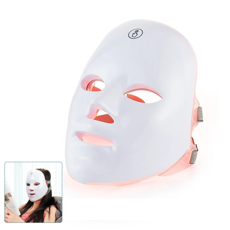 LED-Lichttherapie Maske