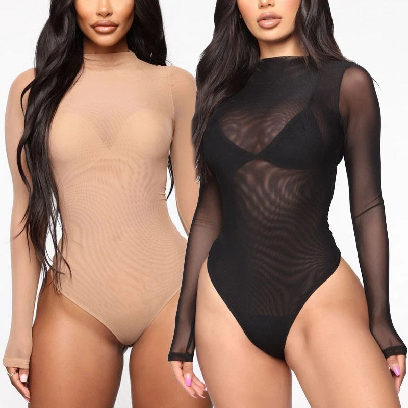 Damen Body transparent & elegant